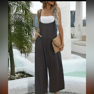 Tie jumpsuit